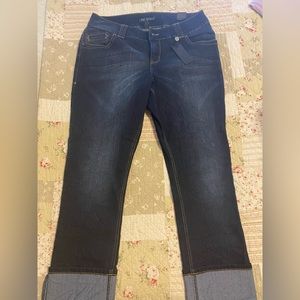 NWT Lane Bryant Straight Leg Cuffed Jeans